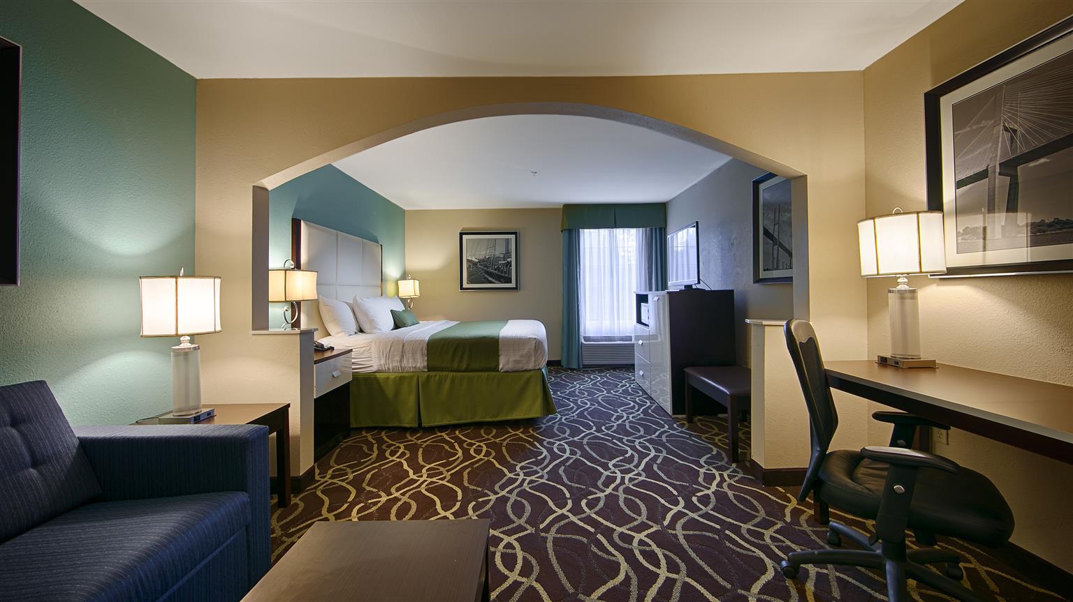 Best Western Savannah Airport Inn & Suites Pooler Exterior foto